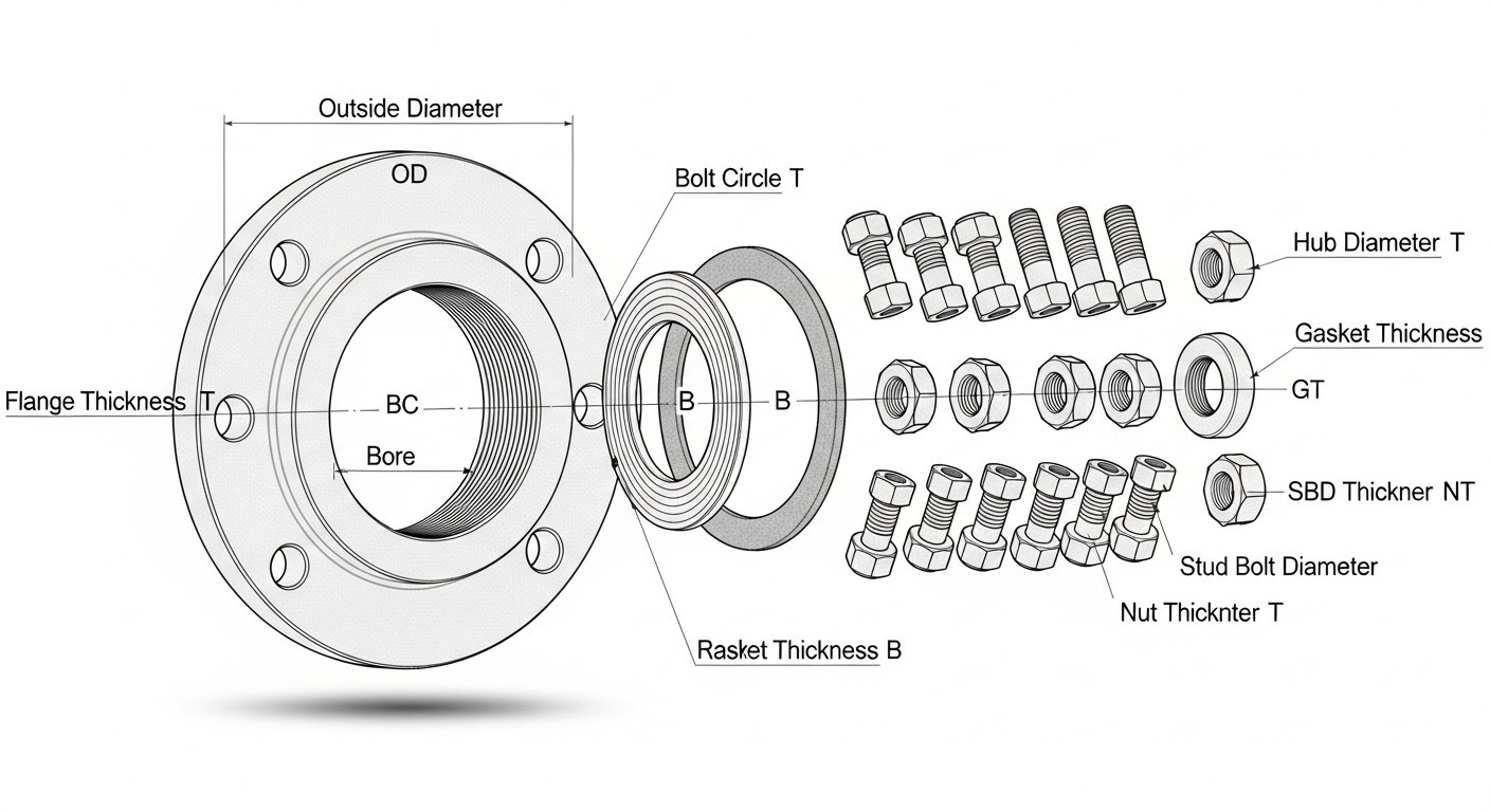 ANSI Flange Specifications