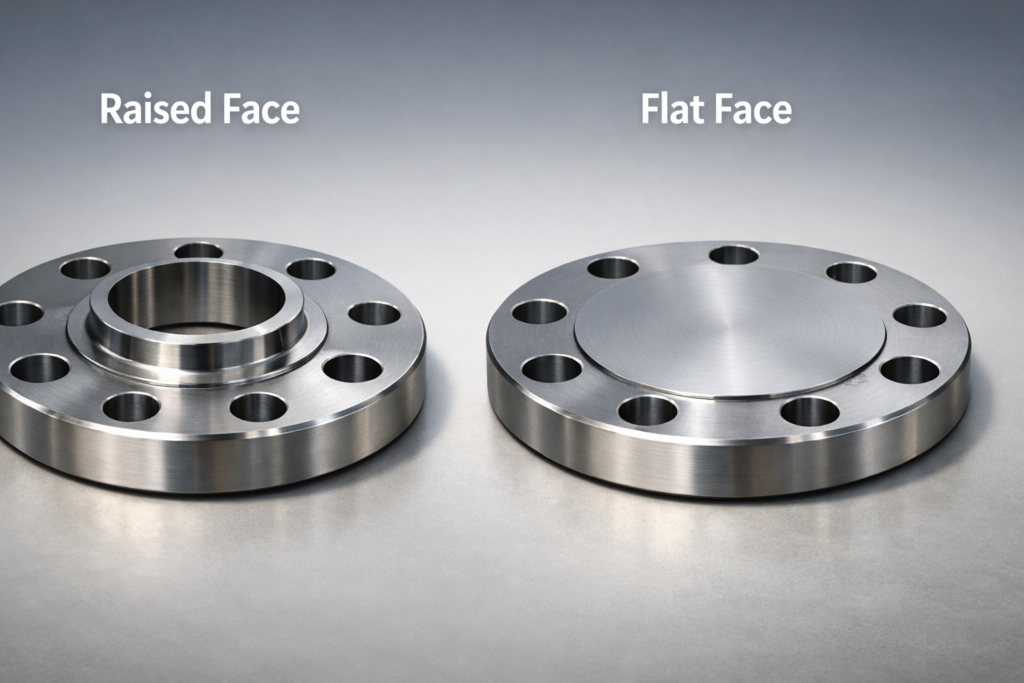 Raised Face vs Flat Face ANSI Flanges